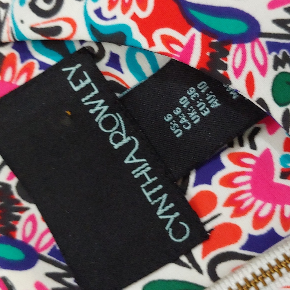 Cynthia Rowley Multicolor Patterned Shift Dress - image 6